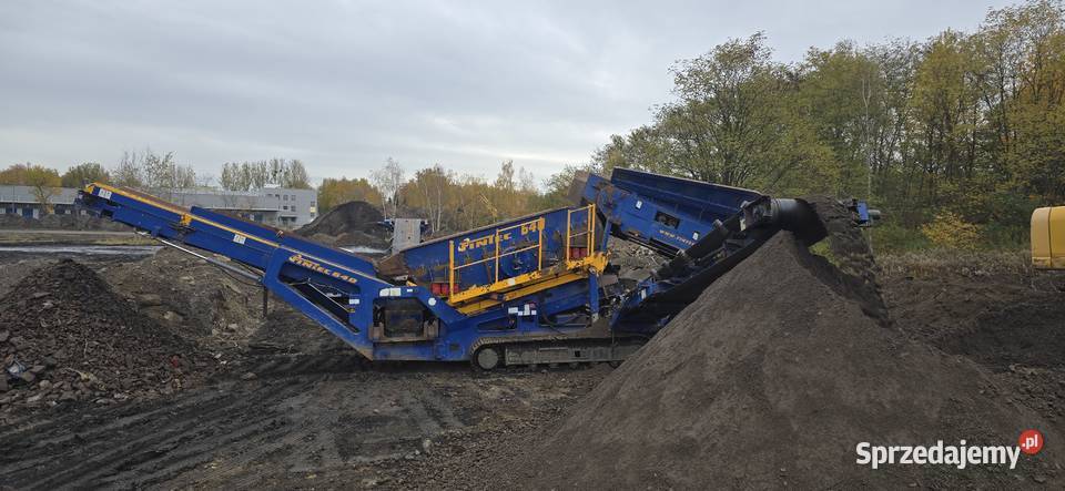 Przesiewacz sortownik Fintec 640 scalper Sandvik Trachy