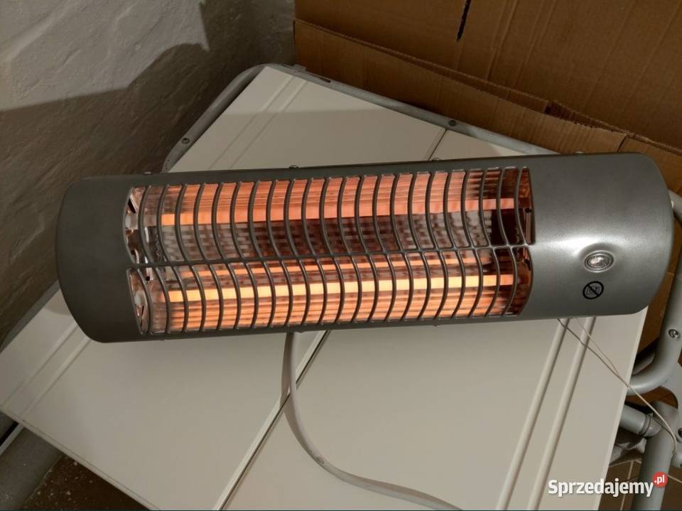 Grzejnik elektryczny kwarcowy ścienny 2 stopnie Kołobrzeg