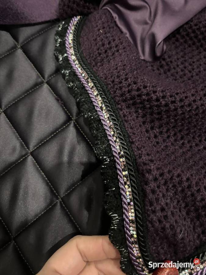 Zjawiskowy komplet na konia czaprak owijki