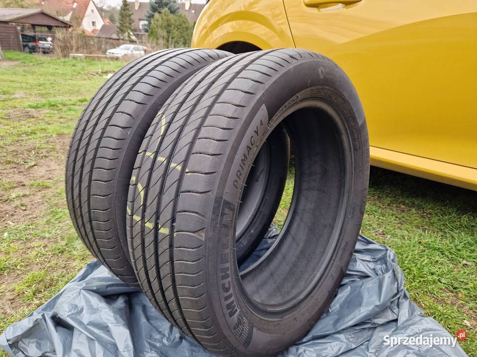 Komplet opon Michelin Primarcy 4 osobowe Szczecin sprzedam
