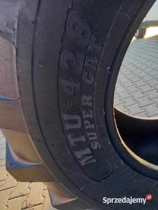 Opona używana przemysłowa 18428 184R28 MRL MTU podlaskie Zaścianki sprzedam