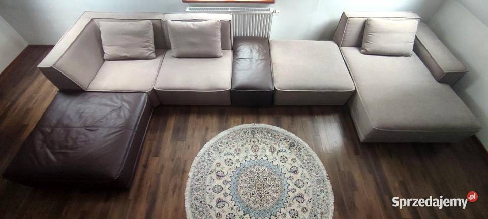 Modułowa sofa niemieckiej firmy INTERLIVINGSkóra Sofy i kanapy Gdańsk