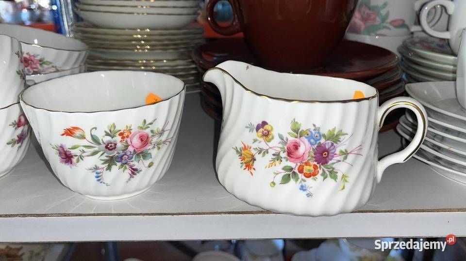 Marlow MINTON Made in England Serwis 5 osób z pomorskie Gdańsk