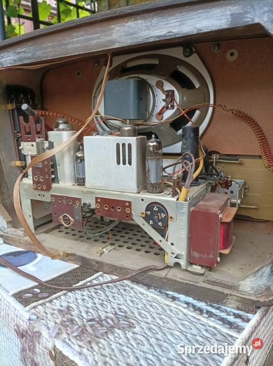 Telefunken Gavotte 9 niemieckie radio lampowe Płock sprzedam