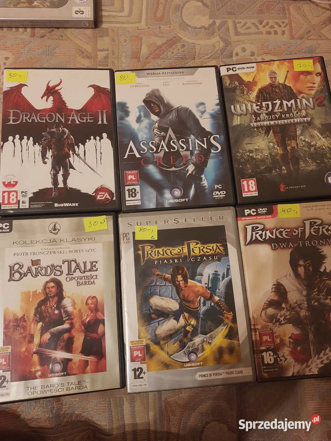 Gry dvd pc