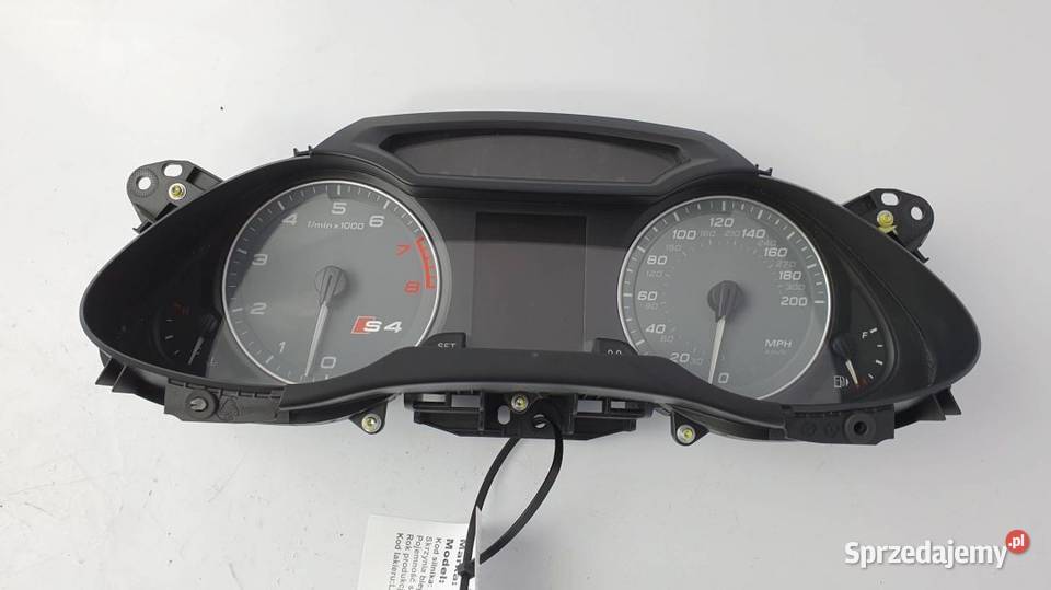 LICZNIK ZEGARY ZEGAR 8K0920981Q AUDI S4 B8 USA kujawsko-pomorskie