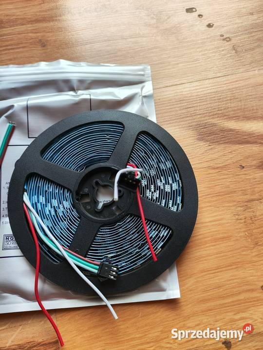 Taśma LED RGB 5m WS2811 cyfrowa 22m 24V Lesznowola sprzedam