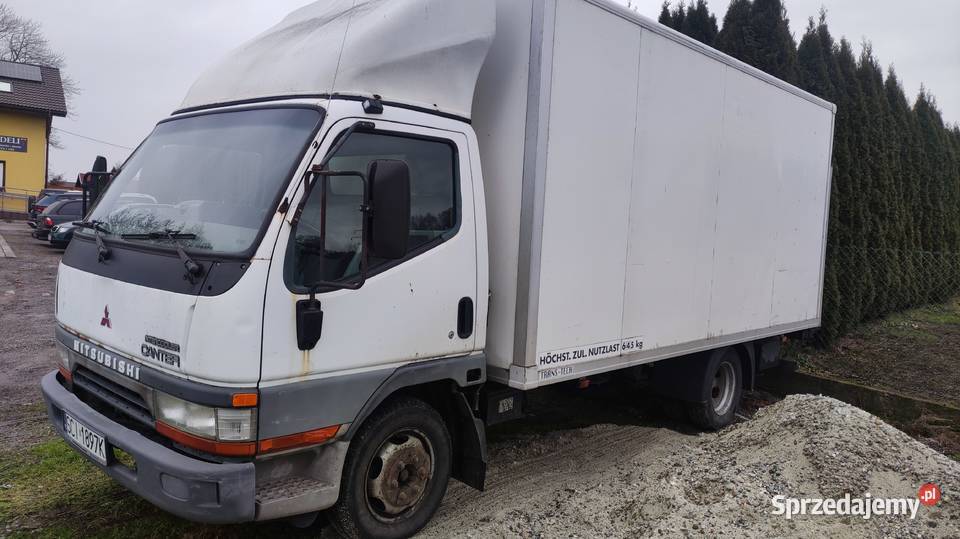 Mitsubishi Canter kontener winda brutto Cieszyn