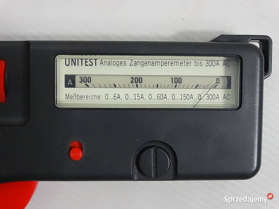 Amperomierz kleszczowy BEHA UNITEST Analogowy lubelskie