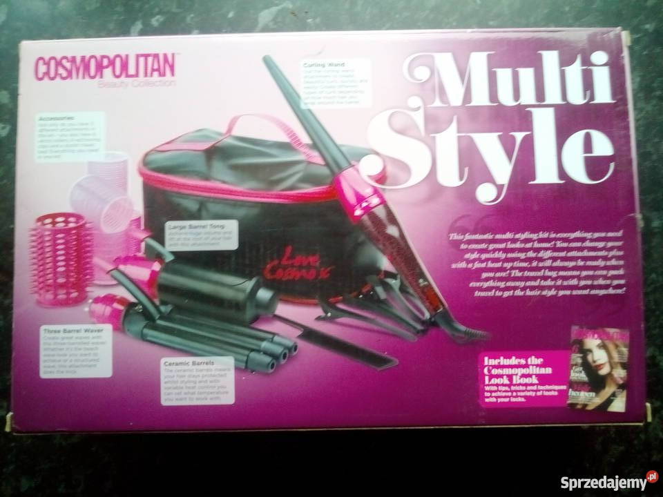 Super Okazja COSMOPOLITAN Lokówka 3 końcówki