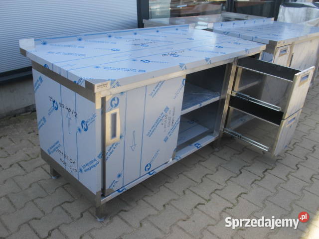 Stół Gastronomiczny Drzwi Suwane Szuflady Ostrów Wielkopolski