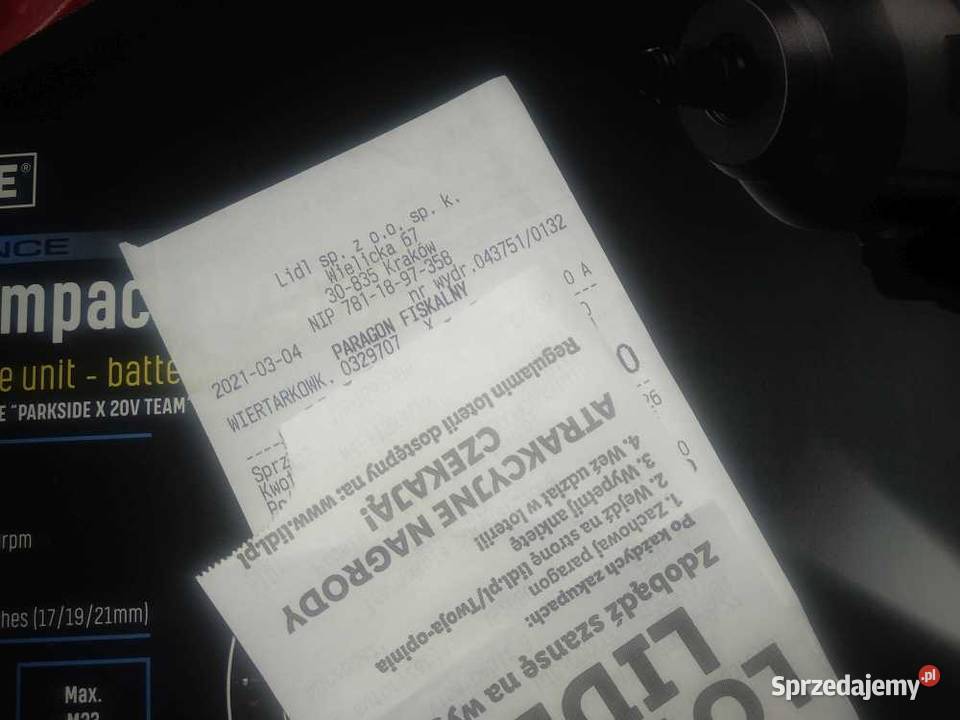 klucz udarowy parkside Performance gwar do Kraków