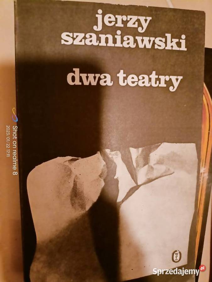 Szaniawski Dwa teatry książki prezenty unikat