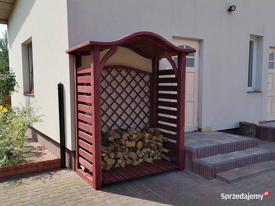 Drewutnia 165 x 08m z dachem falowym Kalety