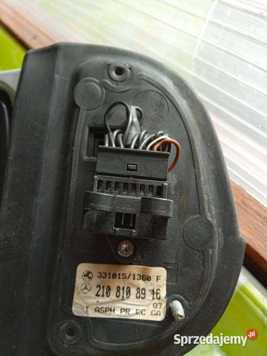 Mercedes W210 lusterko lewe składane pamięć Karoseria Części Gdańsk