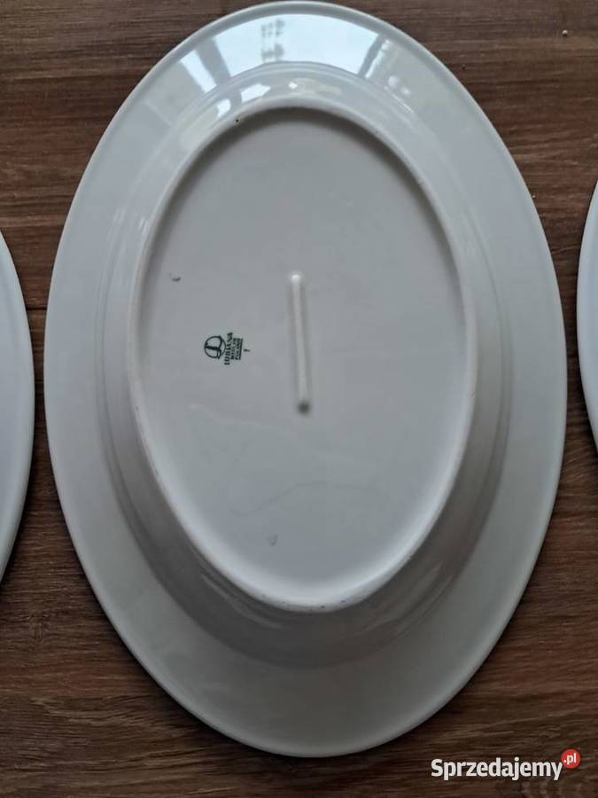 3 połmiski z prl sygnowane WP wojska Polskiego z Sandomierz