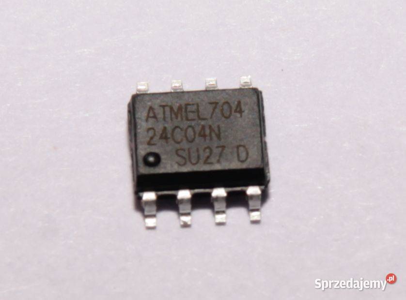 Pamięć eeprom Atmel 24C04 SMD SO8 śląskie Siemianowice Śląskie