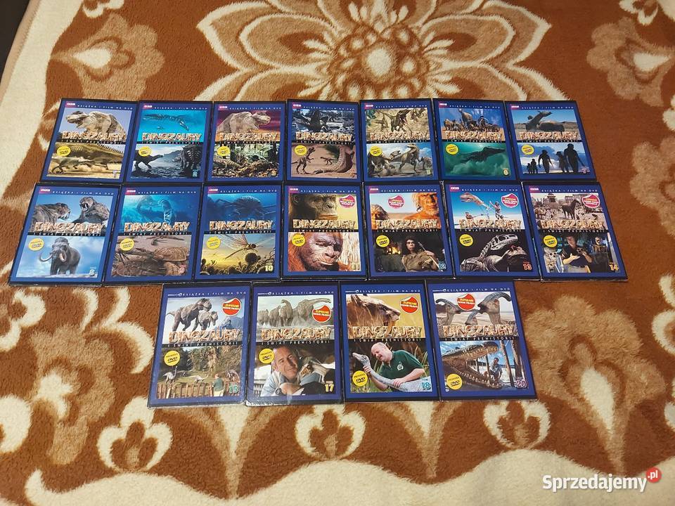Kompletna Kolekcja BBC Dinozaury i świat Chorzów