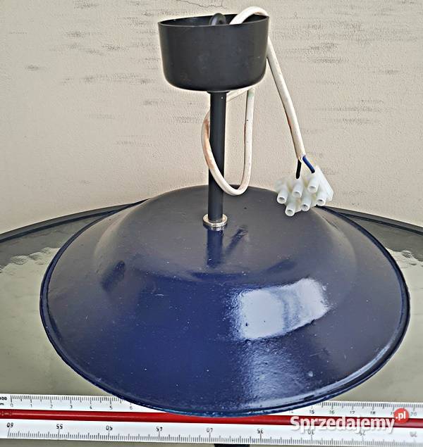 Lampa wisząca sufitowa 2 z PRL wielkopolskie Ostrów Wielkopolski