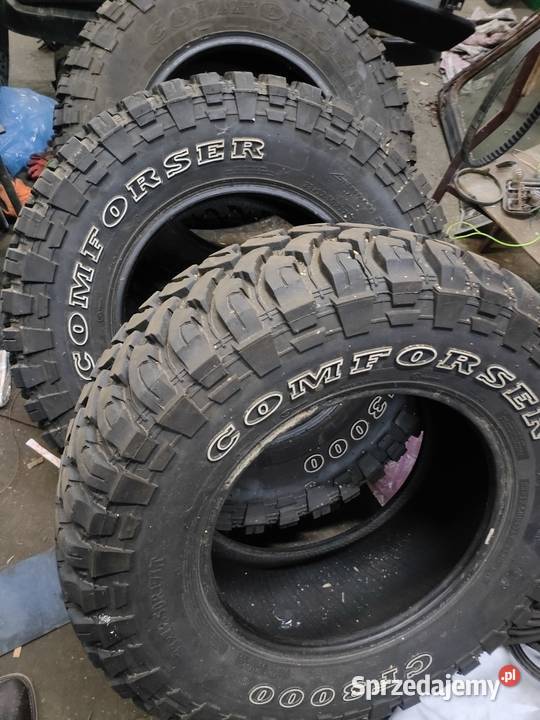 Sprzedam opony COMFORSER MT rozmiar 33125r17 całoroczne Samochodowe Piotrkowice sprzedam
