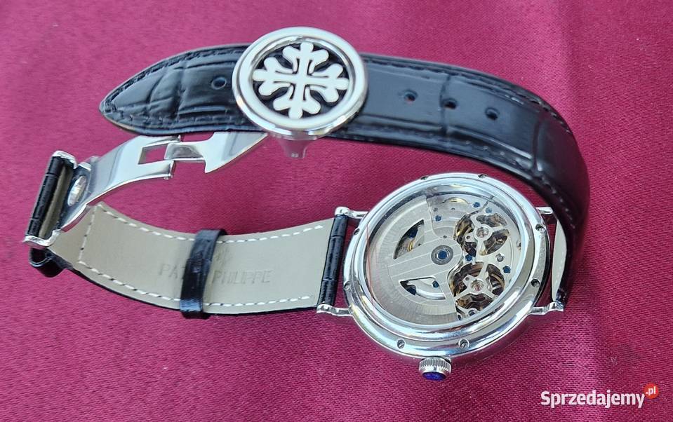 Zegarek Patek Philippe automat 2x Open Heart