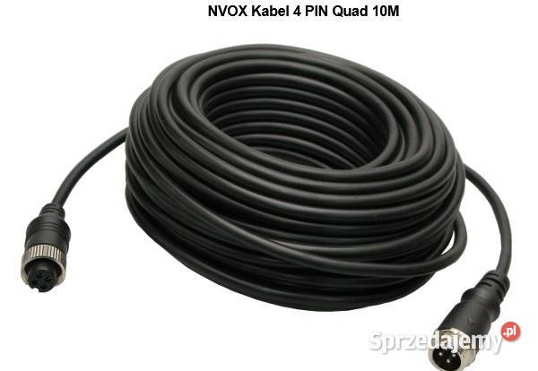 KABEL POŁĄCZENIOWY DO KAMERY 4PIN QUAD 5 METRÓW Łuszczów Drugi