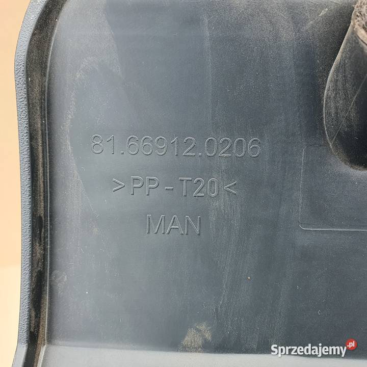 MAN TGA KLAPA PRZYKRYWKA SCHOWKA WEWNĘTRZNEGO Wyposażenie wnętrza Bieleń