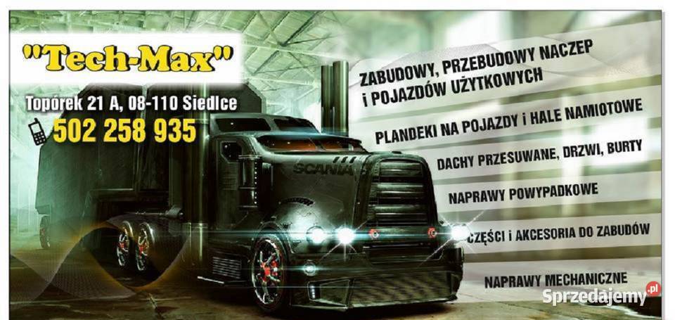 SAF wspornik zawieszenia osi Siedlce