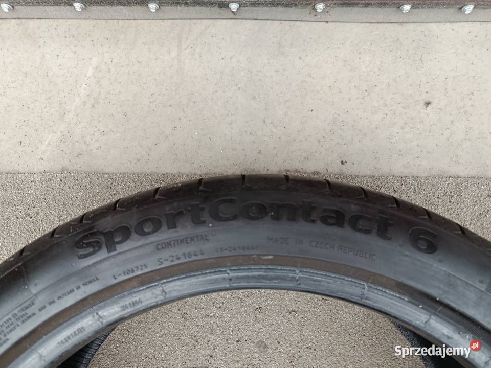 1 Opona Letnia Continental SportContact6 2354018 wielkopolskie Ryczywół