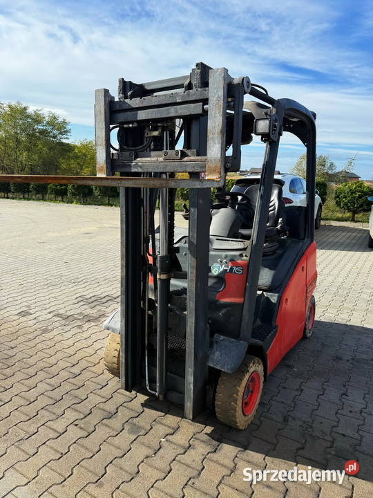 wózek widłowy LINDE H16T LPG 315m 16T wolny skok Działoszyn sprzedam