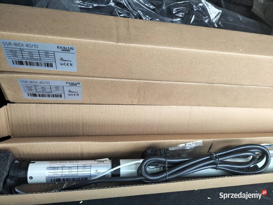 Silnik do rolet zewnętrznych SSRbidi 4010 Zgorzelec