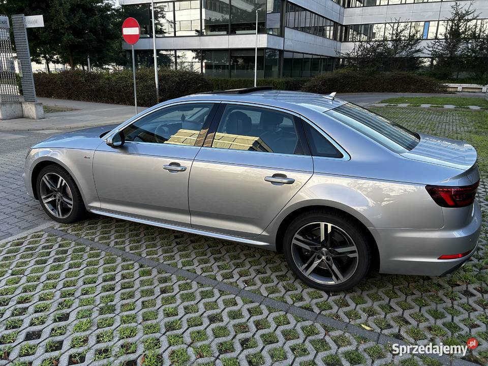 Audi A4 B9 20TFSI 252 Sline Quattro Poznań