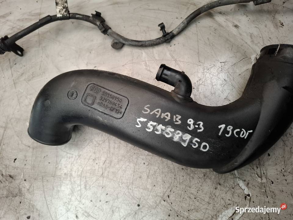 SAAB 93 OPEL 19 CDTI Z19DTH rura powietrza osobowe Przewody powietrza Kielce sprzedam