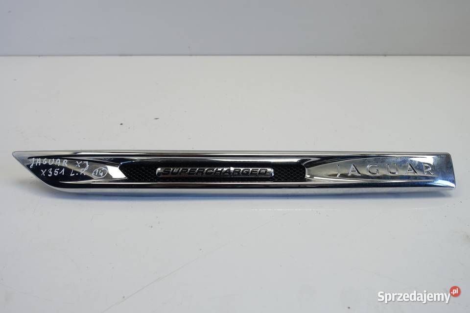 Jaguar XJ X351 LISTWA PRZEDNIEGO BŁOTNIKA lewa Rudka