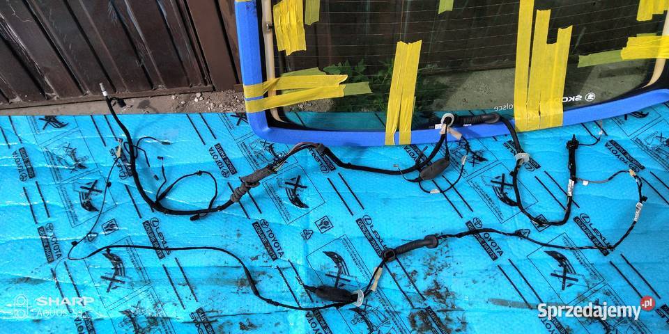 Skoda Rapid Seat toledo 201219 szyba Tylnia łódzkie Łódź