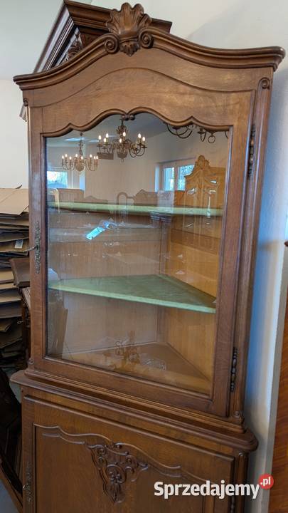Dębowa narożna witryna ludwikowskasklep Dąbrowa śląskie Dąbrowa Górnicza