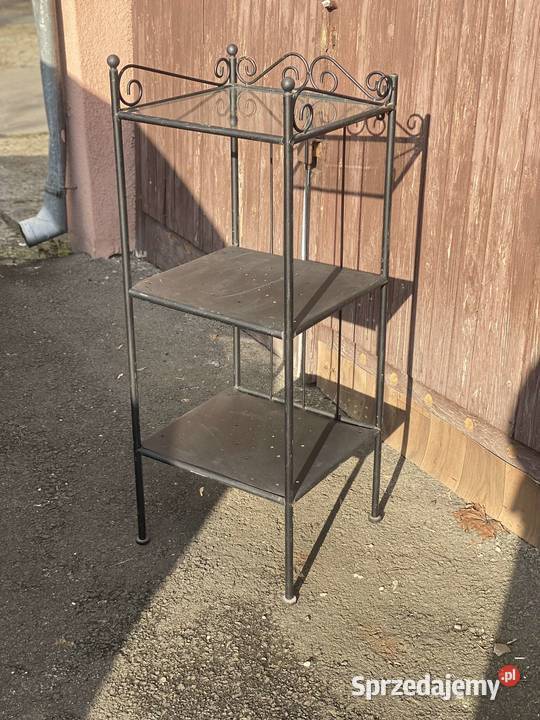 metalowa etażerka stojak kwietnik stolik ikea Kraków