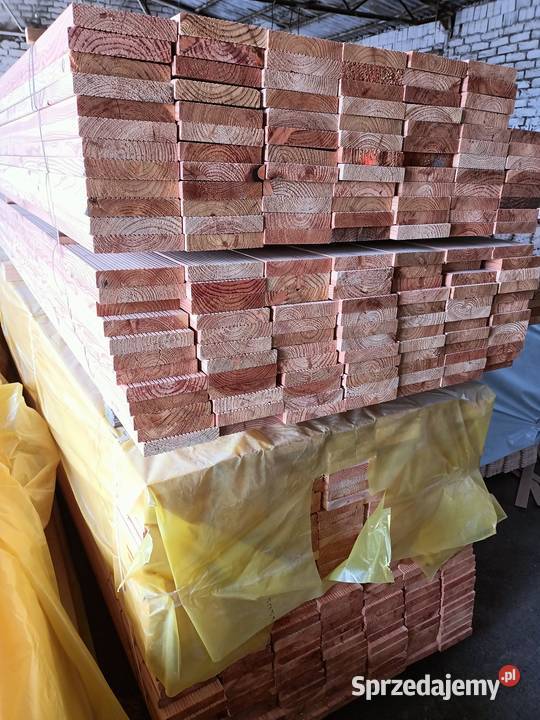 Deska tarasowa modrzew taras wym 28x145x4m Pozostałe dolnośląskie Jelenia Góra