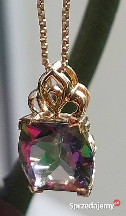 Damski Wisiorek Zawieszka Złoto 417 10k Mistyk Grodzisk Mazowiecki