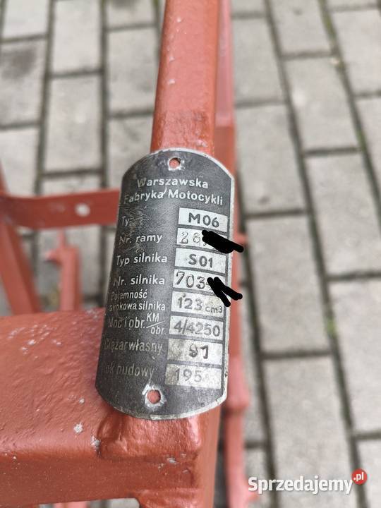 Rama WFM 19551956 zdrowa okrągła puszka bez Ramy śląskie Herby
