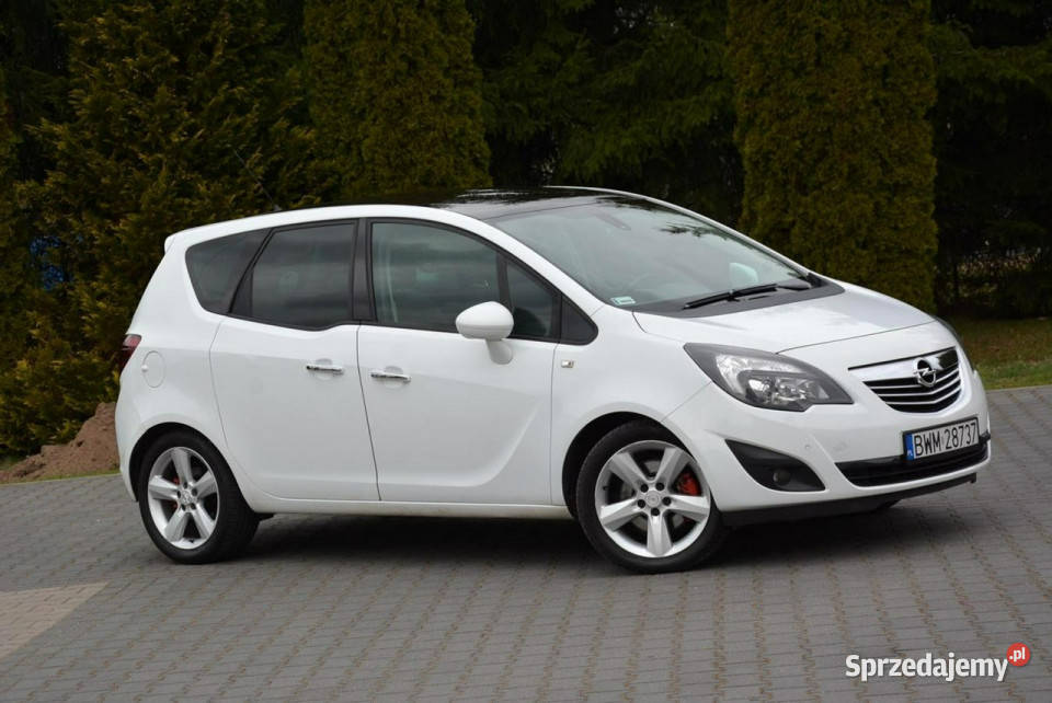 Opel Meriva 17CDTI110 Cosmo Skóry Panorama Led czujnik zmierzchu Ostrów Mazowiecka sprzedam
