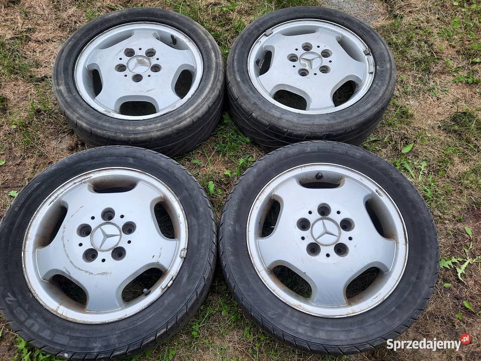 Felgi aluminiowe 5x112 z opony Mercedes A C E Samochodowe Sieradz