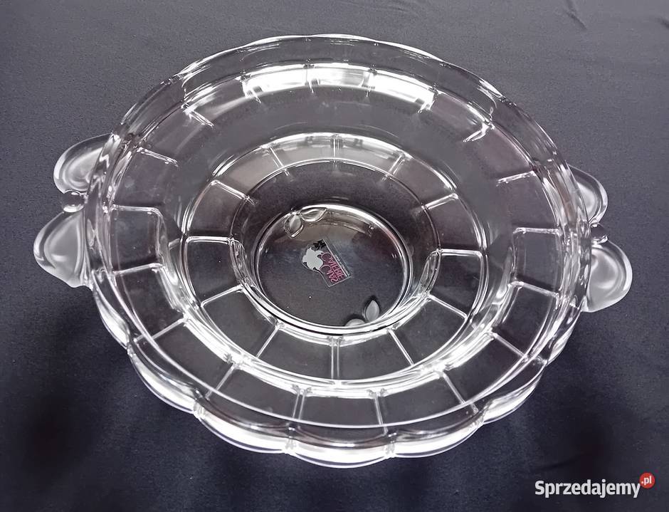 Kryształowa misa WMF Glas Galerie druga połowa Koźminek