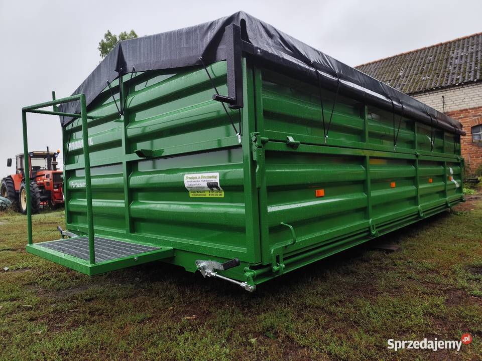 Przyczepa HLIFA 8011 z nową zabudowa Jabłonowo Pomorskie sprzedam