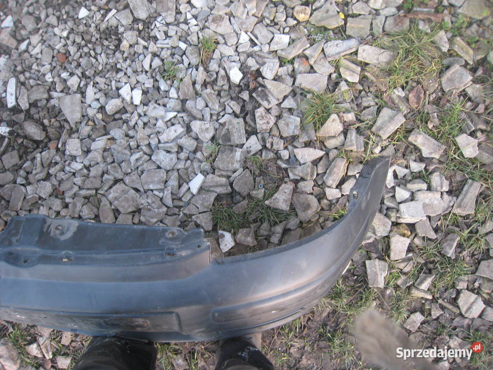 Zderzak przedni przód Fiat Panda II 03 czarny Kraków