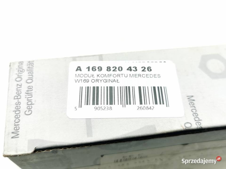 WIĄZKA BLUETOOTH MERCEDESBENZ A W169 A1698200611