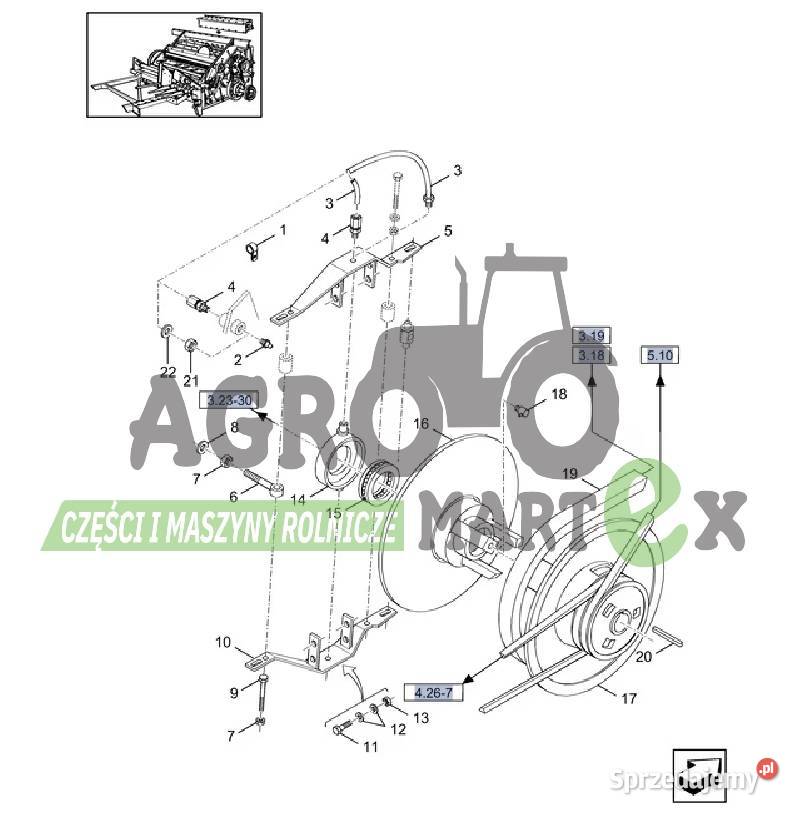 89832601 9832601 80434160 PAS L2380 CNH Pozostałe