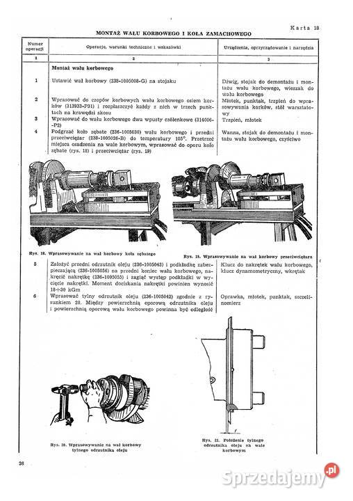 Jamz 238 ND instrukcja demontaż i montaż K 700 miękka podkarpackie Stalowa Wola