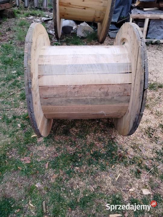 Szpula kablowa drewniana Ostrówek