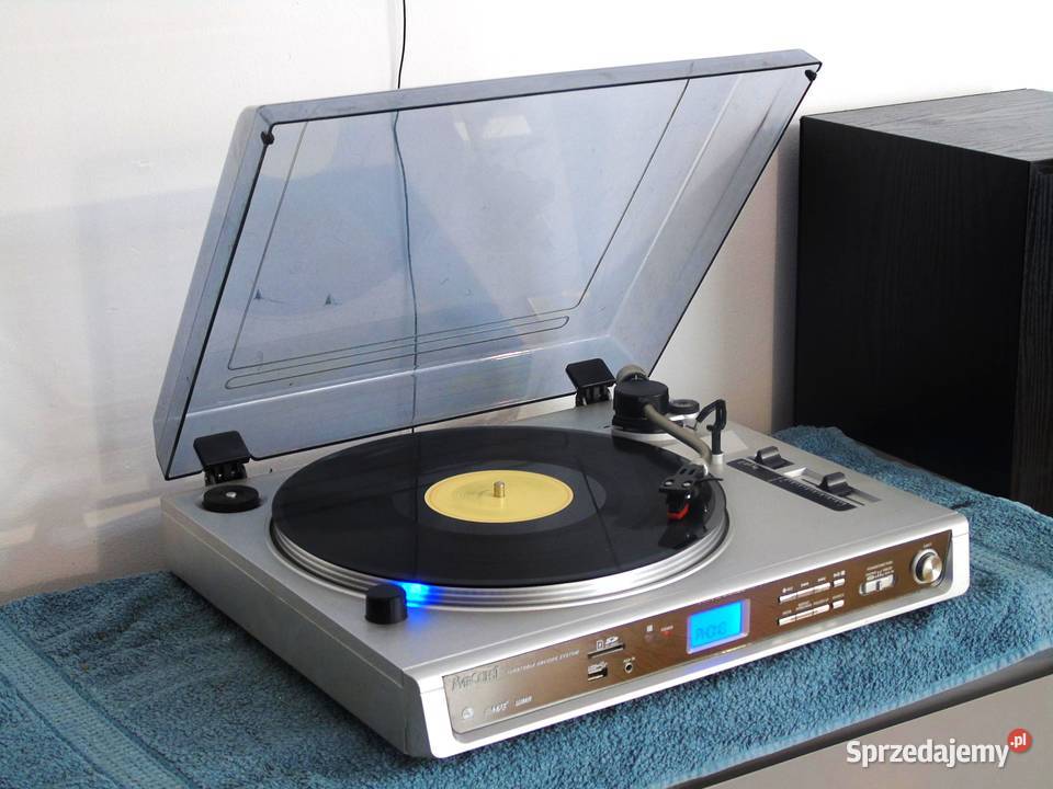 Gramofon USB mp3 rec MarQuant sprawny DOSTAWA